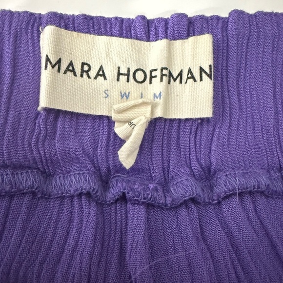 Mara Hoffman Swim Resort Cover-Up Skirt Pants Purple Large – Convertible Beach - Picture 3 of 9
